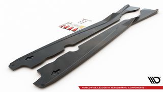 Set of Splitters Chevrolet Corvette C8-thumb-3