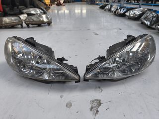 Peugeot 206 2002-2009 μπροστά φανάρια (9628666780)(9628666880)