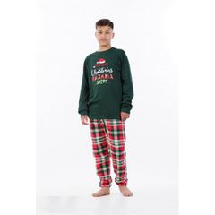 Mei Παιδικό Unisex Πυτζαμάκι Βαμβακερό This Is My Christmas