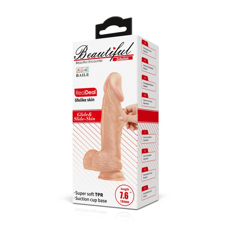 Beautiful Zebulon Realistic Dildo