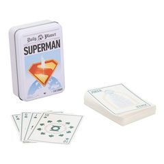 Superman Playing Cards in a Tin / Fan Shop and Merchandise