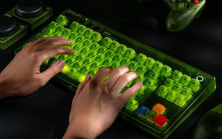 8BitDo - Retro 108 Mechanical Keyboard - Xbox Edition / Computers-thumb-3