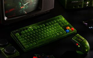 8BitDo - Retro 108 Mechanical Keyboard - Xbox Edition / Computers-thumb-1
