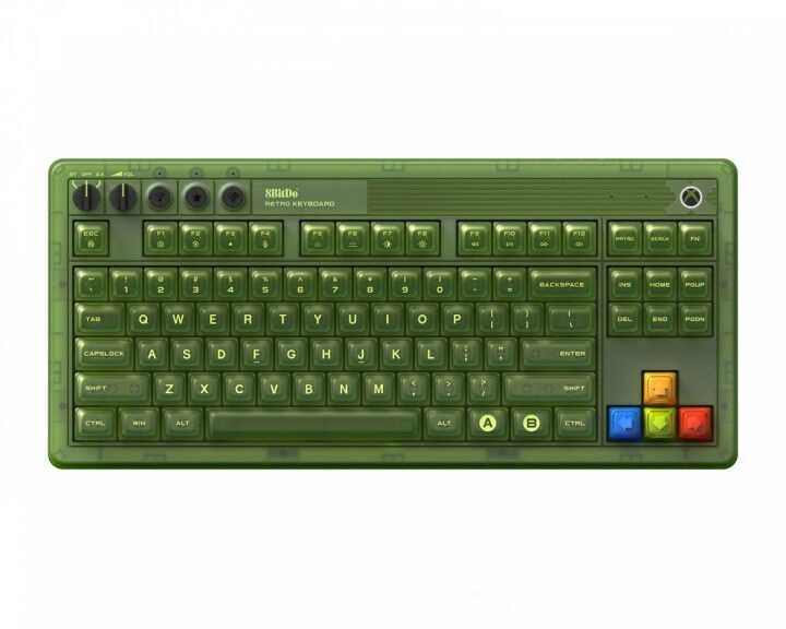 8BitDo - Retro 108 Mechanical Keyboard - Xbox Edition / Computers