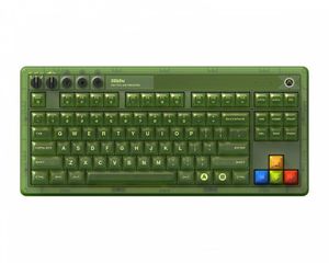 8BitDo - Retro 108 Mechanical Keyboard - Xbox Edition / Computers