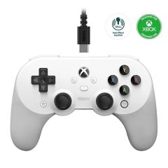 8BitDo - Pro Wired Gamepad 2 - Xbox (White) / Xbox Series X