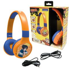 Lexibook - 2 in 1 foldable Naruto Design Headphones (HPBT010NA) / Toys