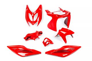 Κιτ Πλαστικα Yamaha Aerox 50 Lc <-2013 (7Τεμ) Κοκκινο | O Parts