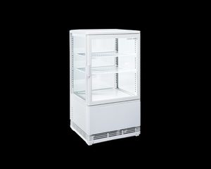 INOXWEB 2027-Βιτρίνα ψυχόμενη τεσσάρων όψεων  CH-RC 58W - 58lt (Λευκή)