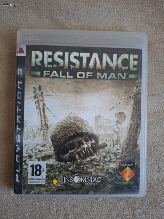 PS3 RESISTANCE  FALL OF MAN