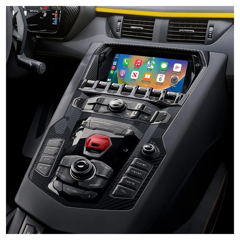 Lamborghini Aventador Wireless CarPlay/Android Auto Interface & Camera In | Pancarshop