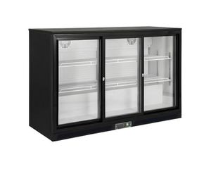 INOXWEB 2027-Dynamic GN-320HS Ψυγείο Back Bar Cooler με 3 συρόμενες πόρτες ICS-300.0903
