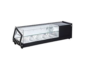 INOXWEB 2026-Dynamic FS-64L FS-64L βιτρίνα ψυχόμενη επιτραπέζια με 5 θέσεις ICS-300.0942