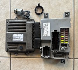 ΣΕΤ ΕΓΚΕΦΑΛΟΣ-BODY-ΚΛΕΙΔΙ FIAT GRANDE PUNTO 1.3 MJT 199A2000