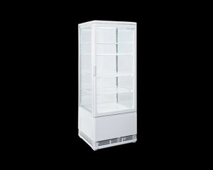 INOXWEB 2026-Βιτρίνα τεσσάρων όψεων CH- RC 98W - 98lt (Λευκή)