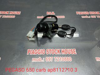 ΚΛΕΙΔΑΡΙΑ ΚΑΙ ΚΛΕΙΔΙ KAINOYPIA APRILIA PEGASO 650 CARB ΣΕ ΑΡΙΣΤΗ ΚΑΤΑΣΤΑΣΗ!! PIAGGIO STOCK HOUSE! ΝΟ.1 ΣΕ ΟΛΗ ΤΗΝ ΕΛΛΑΔΑ!!