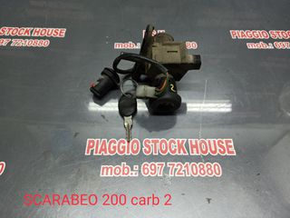 ΚΛΕΙΔΑΡΙΑ ΚΑΙ ΚΛΕΙΔΙ APRILIA SCARABEO 200 CARB ΣΕ ΑΡΙΣΤΗ ΚΑΤΑΣΤΑΣΗ!! PIAGGIO STOCK HOUSE! ΝΟ.1 ΣΕ ΟΛΗ ΤΗΝ ΕΛΛΑΔΑ!!