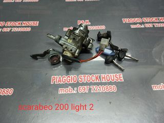 ΚΛΕΙΔΑΡΙΑ ΚΑΙ ΚΛΕΙΔΙ APRILIA SCARABEO 200 LIGHT ΣΕ ΑΡΙΣΤΗ ΚΑΤΑΣΤΑΣΗ!! PIAGGIO STOCK HOUSE! ΝΟ.1 ΣΕ ΟΛΗ ΤΗΝ ΕΛΛΑΔΑ!!
