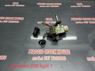 ΚΛΕΙΔΑΡΙΑ ΚΑΙ ΚΛΕΙΔΙ APRILIA SCARABEO 200 LIGHT ΣΕ ΑΡΙΣΤΗ ΚΑΤΑΣΤΑΣΗ!! PIAGGIO STOCK HOUSE! ΝΟ.1 ΣΕ ΟΛΗ ΤΗΝ ΕΛΛΑΔΑ!!