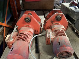 Γερανόγεφυρες / Βαρούλκα Abus 2010 φορείο SEW 2100 kg