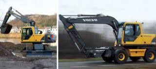 Εκσκαφέας Με Λάστιχα Volvo 2006 EW 160B+TITLROTOR+MONOBOOM ++EYKAIREIA15