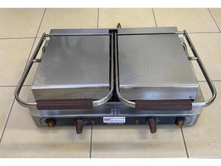 Μεταχειρισμένη επαγγελματική τοστιέρα διπλή FB FABA VETROCERAMICA DVL