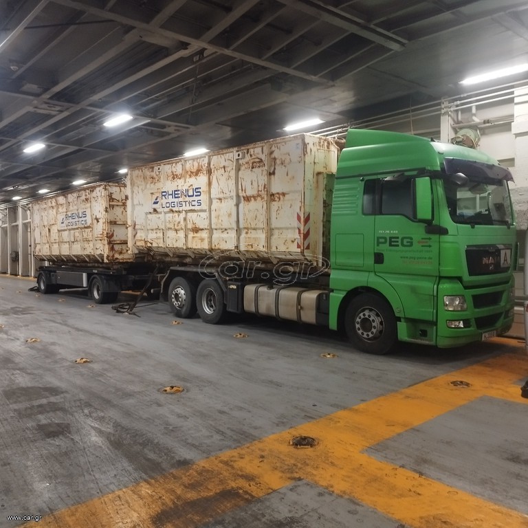 Ανατρεπόμενο Για Containers Με Βραχίονες MAN 2009 Tgx 26/440
