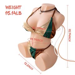 Jacey Female Torso Vibrating Masturbator-thumb-7