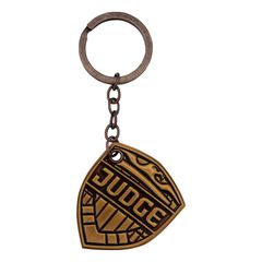 2000AD JUDGE DREDD - Badge - Limited Edition Keyring-thumb-1
