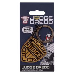 2000AD JUDGE DREDD - Badge - Limited Edition Keyring-thumb-3