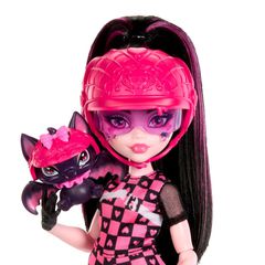 Monster High Draculaura + Scooter doll-thumb-3