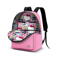 HELLO KITTY - Backpack BLOCK - '41x30x18cm'-thumb-2