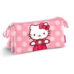 HELLO KITTY - Moto - Triple Pencil Case-thumb-1