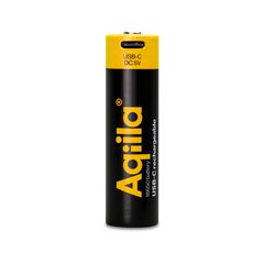 Aqiila - USB-C Rechargeable Battery - Size 18650 - 2000 mAh - 1 pack / Electronics