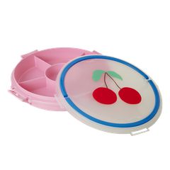 Rice - Serving Tray with Handle - Pink / Baby and Children