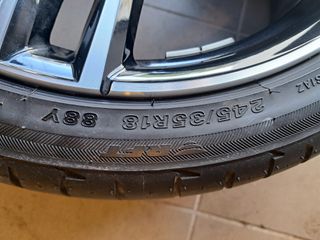 BMW original  m line  ΜΕ ΕΛΑΣΤΙΚΑ 7.5x18 & 8x18-thumb-3