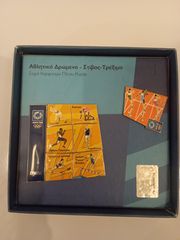 OLYMPIC PINS 2004 ΣΤΙΒΟΣ - ΤΡΕΞΙΜΟ