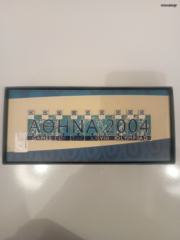 OLYMPIC PINS 2004 ΠΑΖΛ ΑΘΗΝΑ 2004