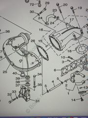 YAMAHA GP 1300 εξάτμιση με καταλύτη-thumb-3