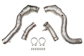 Downpipe Mercedes Benz GLC63 M177 18+ CAT 200 + Heat Shield TurboWorks