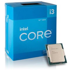 Intel Core i3-12100 3.3GHz Επεξεργαστής 4 Πυρήνων για Socket 1700 σε Κουτί με Ψύκτρα