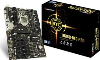 Biostar TB360 BTC Pro Motherboard ATX με Intel 1151 8Η-9Η GENERATION READY UPDATE