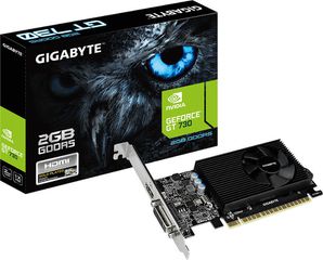 Gigabyte GeForce GT 730 2GB GDDR5 D5 Κάρτα Γραφικών LOW KAI FULL PROFILE