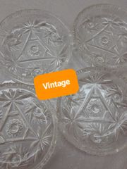 Vintage σετ 6 πιατάκια γλυκού