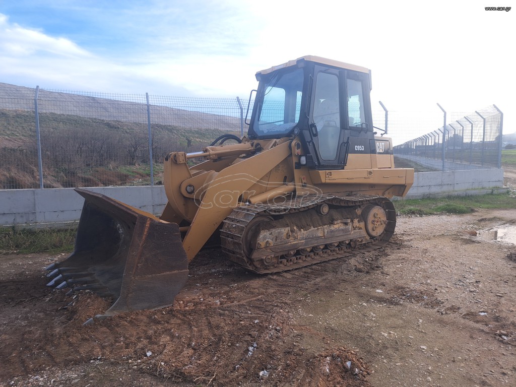 Φορτωτής Με Ερπύστριες CAT 2002 953 C για λιγες μερες!!!!!!