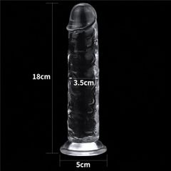 Lovetoy Flawless Clear Dildo Clear