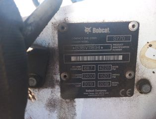 Φορτωτάκι Bobcat 2019 S770 joystick με AirCondition HighFlow 2speed-thumb-4