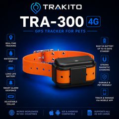 TRAKITO™ TRA-300 GPS Tracker για γίδες, πρόβατα, αρνιά, άλογα, αγελάδες, σκύλους