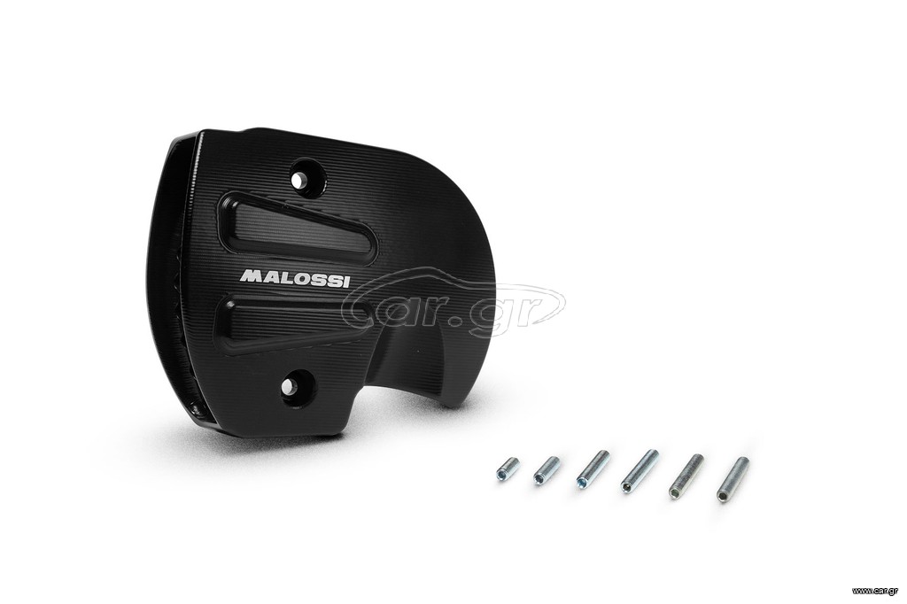 Καπάκι Αεραγωγού Μετάδοσης Malossi CNC Μαύρο Για Piaggio/Gilera/Aprilia/Vespa/Derbi/Italjet 125-150-250-300cc Καινούργιο Γνήσιο