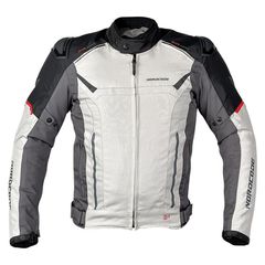 Κωδ.370826 Nordcode Μπουφάν Μηχανής Viper Evo oversize EN 17092 Ανδρικό Χειμερινό Light Grey τηλ.215-215-8211